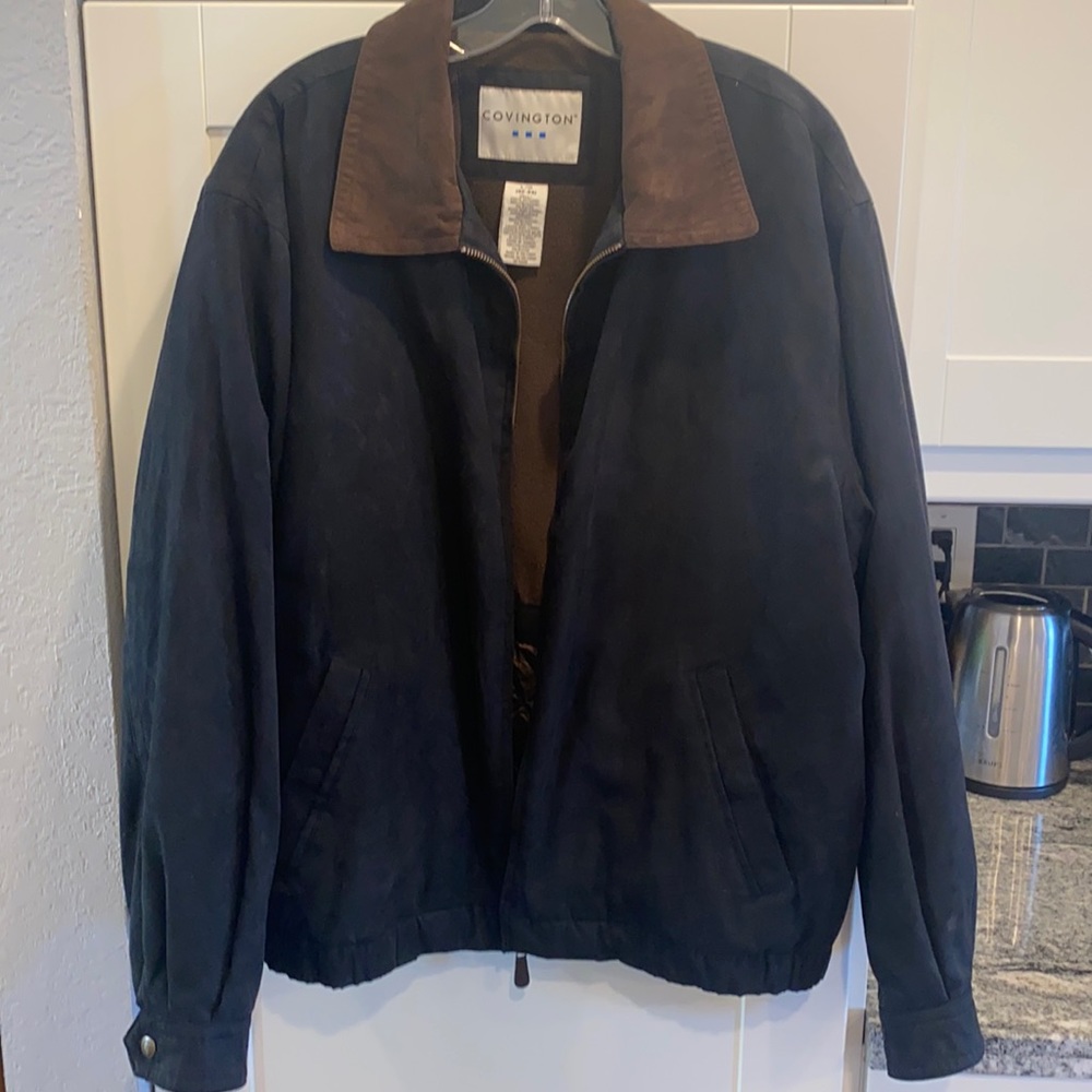 Mens Covington medium weight microsuede jacket